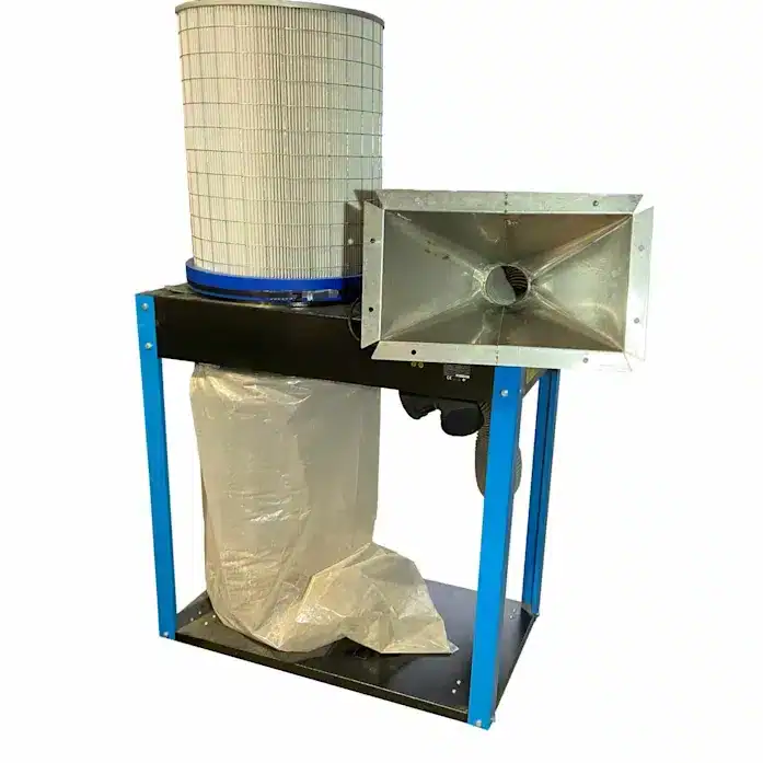 GeoFactory Dust Extraction System for dry core cutting